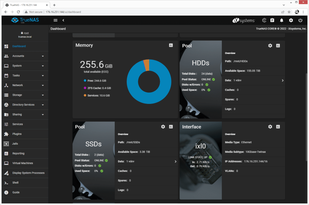 Inspur NF5266M6 TrueNAS Core