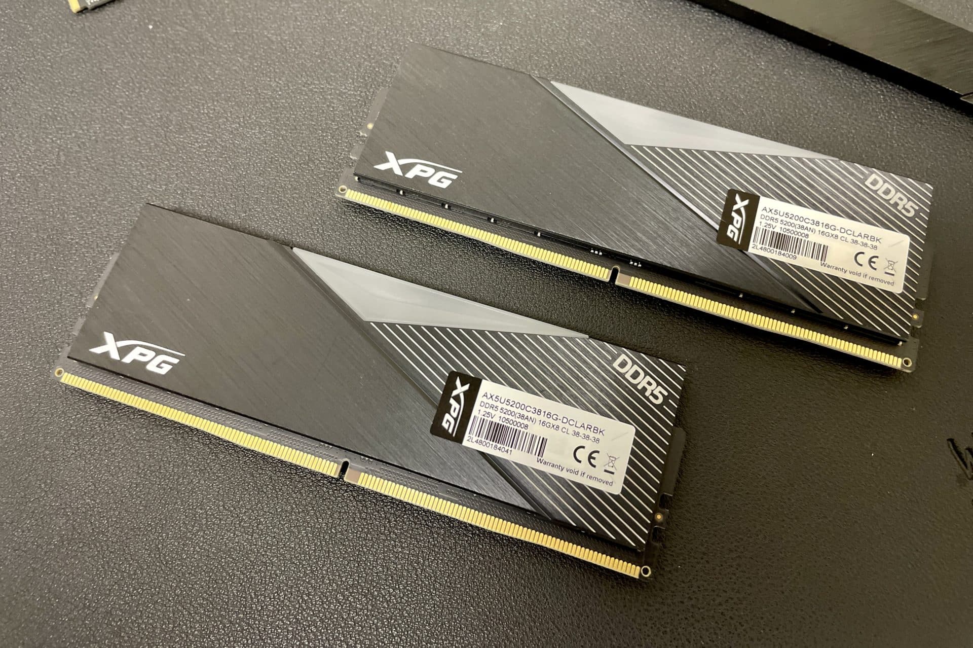 XPG Lancer RGB DDR5 back