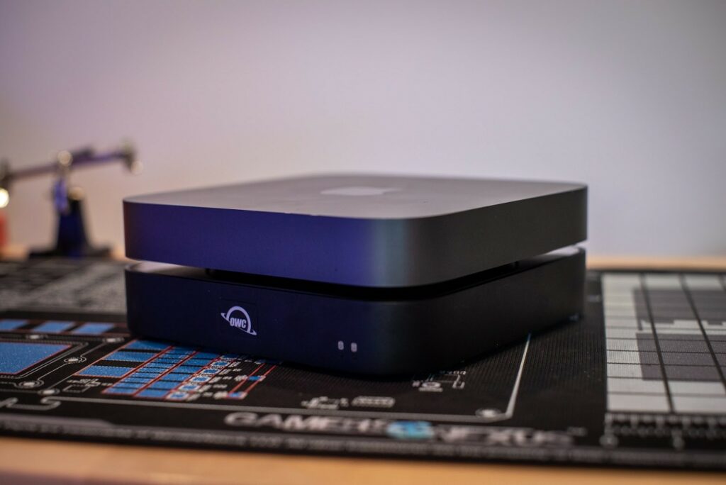 OWC miniStack STX review: External storage and a Thunderbolt hub under your Mac  mini