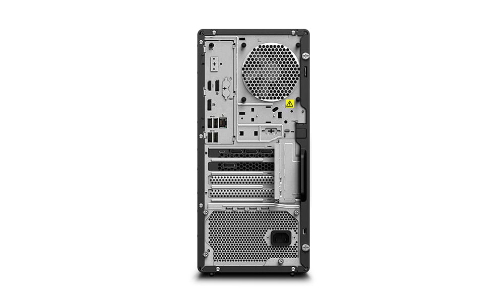 Lenovo ThinkStation P360 Tower Back