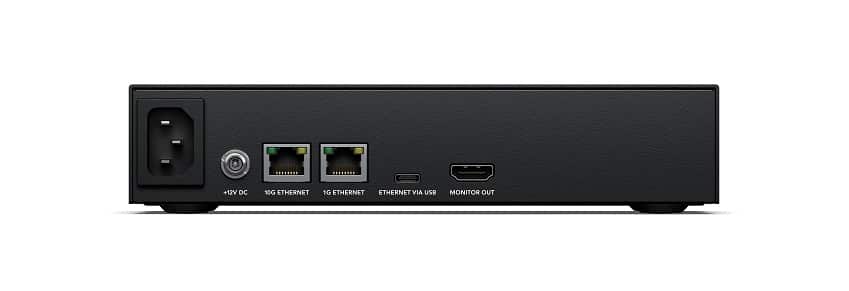 Blackmagic Cloud Store Mini rear