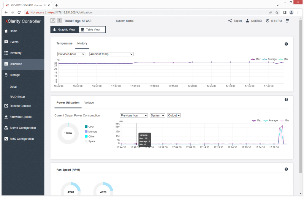 Lenovo ThinkEdge SE450 – XClarity-Nutzung