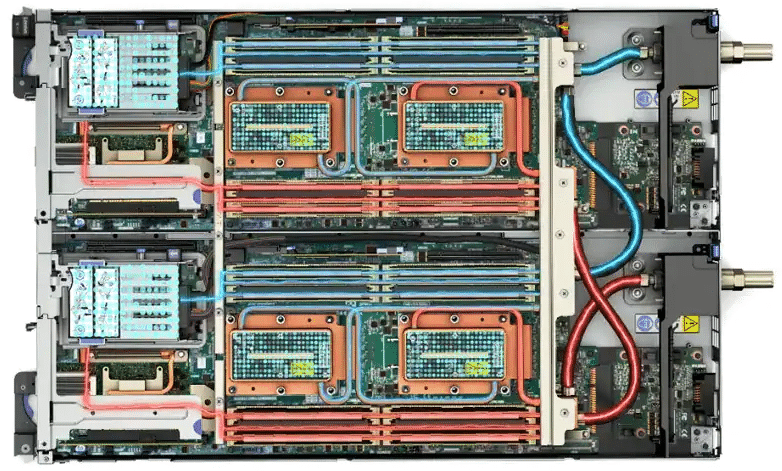 ThinkSystem SR670 V2 interior