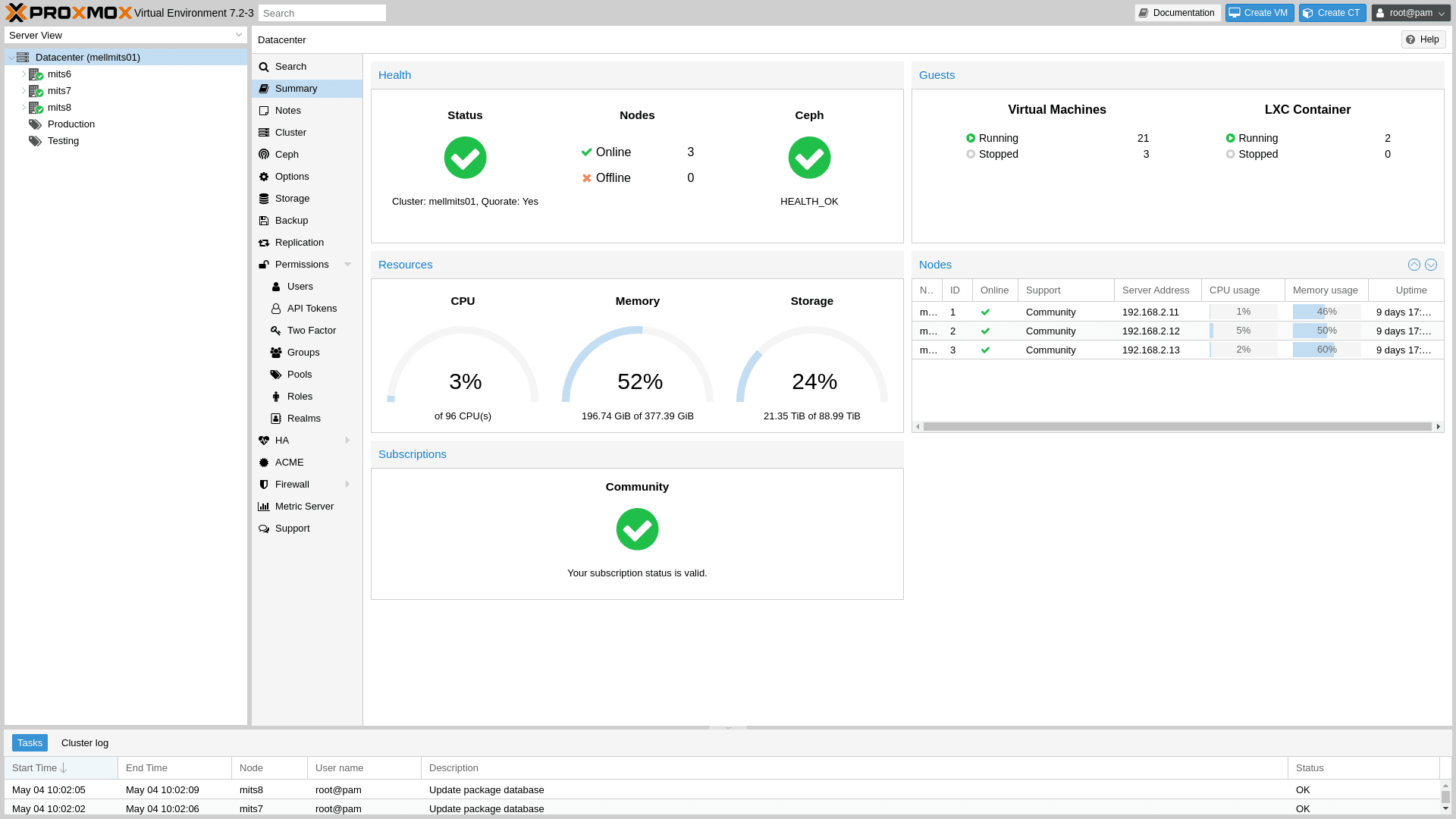 Como atualizar do Proxmox VE (PVE) 6.4-11 para 7.0-8 (última versão de  versão PVE 7) - TP INFORMÁTICA