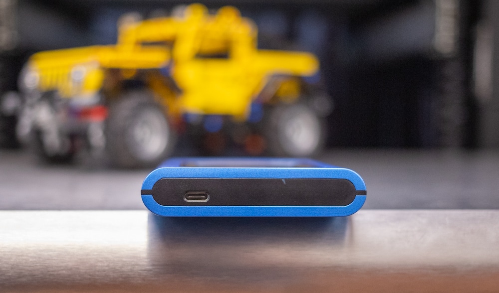 IronKey Vault Privacy 80 External SSD port