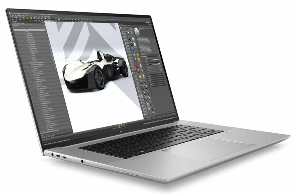 HP ZBook Studio 16 G9 Vorderseite