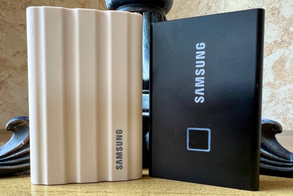 Samsung SSD Externe T7 Shield 2 To Beige : test 2024 et classement des  meilleurs vendeurs