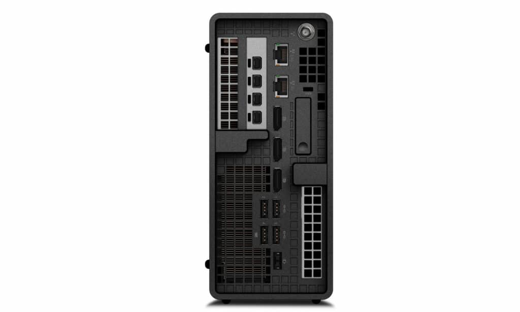 Lenovo ThinkStation P360 Ultra Back