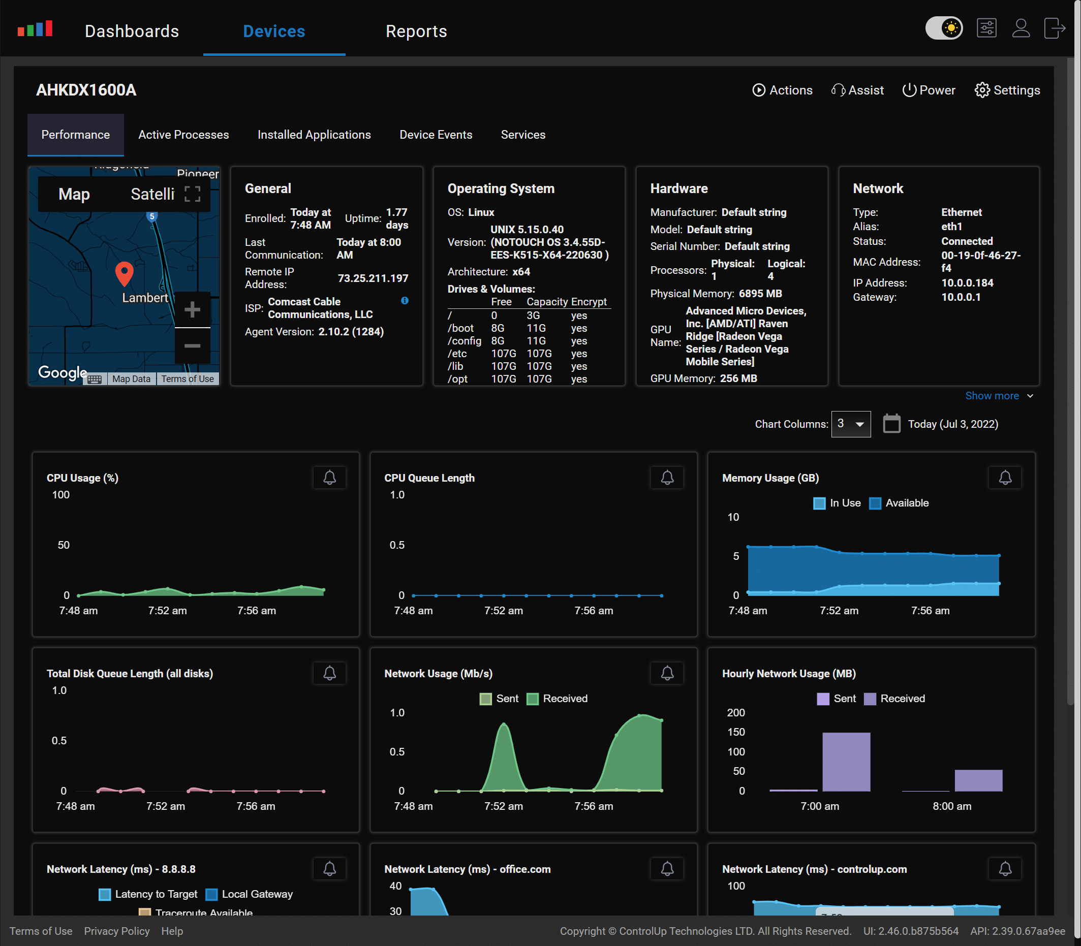 Appareils Amulet DX1600 EdgeDX 2