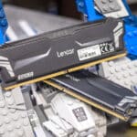 Lexar Ares DDR5 OC Top front view