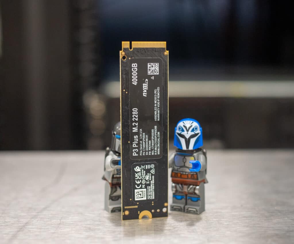 Crucial P3 Plus 1TB NVMe M.2 SSD Unboxing & CrystalDiskMark Speed Test 