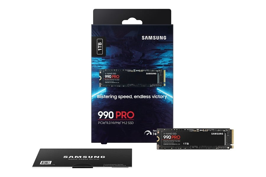 Samsung 990 PRO with packaging