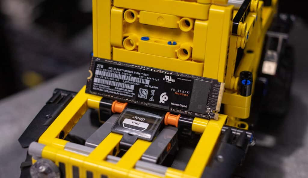Memória SSD Gamer WD_BLACK SN850X, NVMe de 1TB, Gen4 PCIe