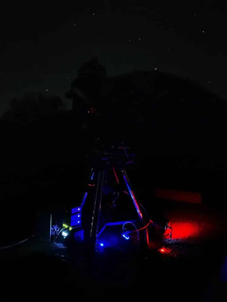 opslagreview astrofotografie complete rig night