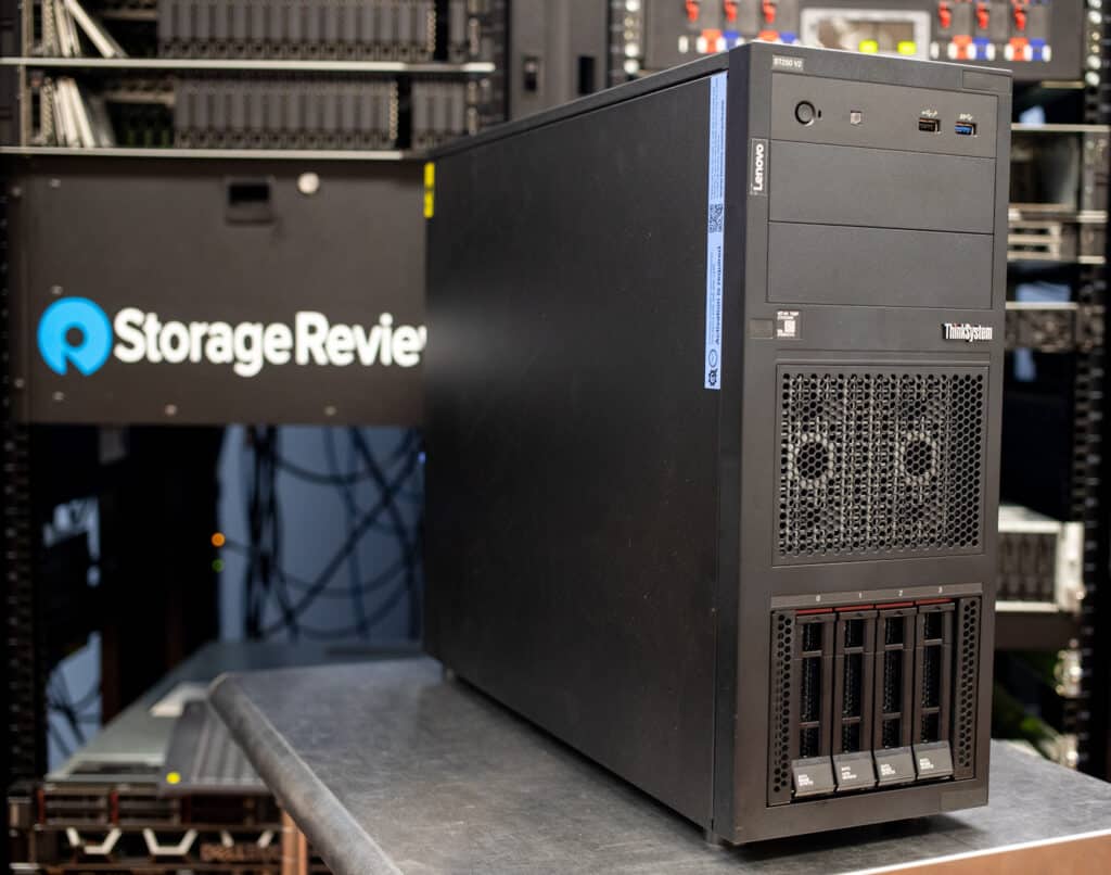 Lenovo ThinkSystem ST250 V2 Review