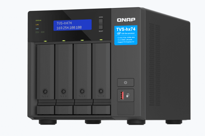 QNAP TVS-h474 front