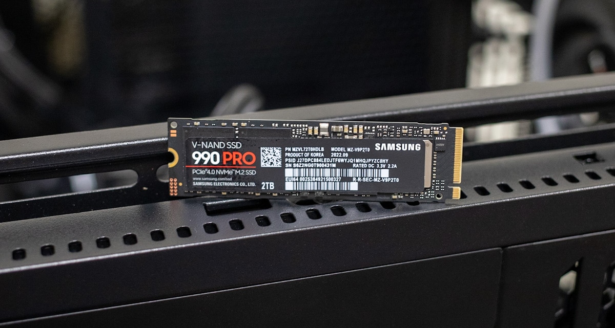 SAMSUNG SSD 990 PRO 2To M.2 NVMe PCIe 4.0 BE (P)