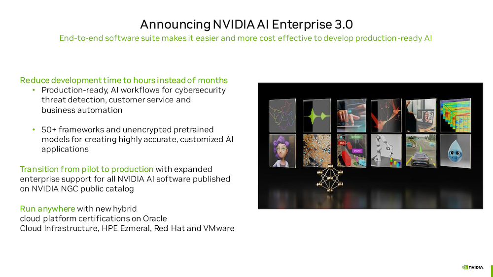NVIDIA AI Enterprise 3.0