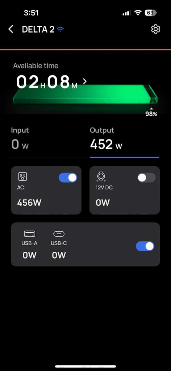 EcoFlow DELTA 2 App