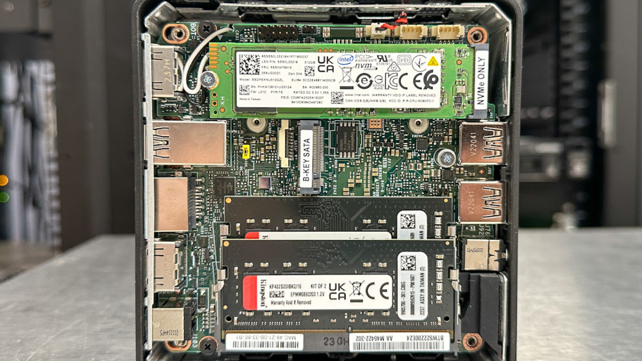 Ventilador CPU ordenador Intel NUC NUC8I7BEH