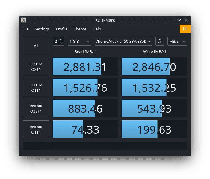 Sabrent 1TB Rocket 2230 NVMe PCIe 4.0 M.2 Internal SSD