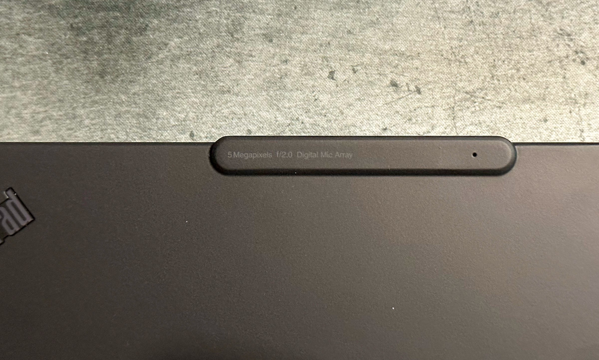 Lenovo ThinkPad X13s digital mic