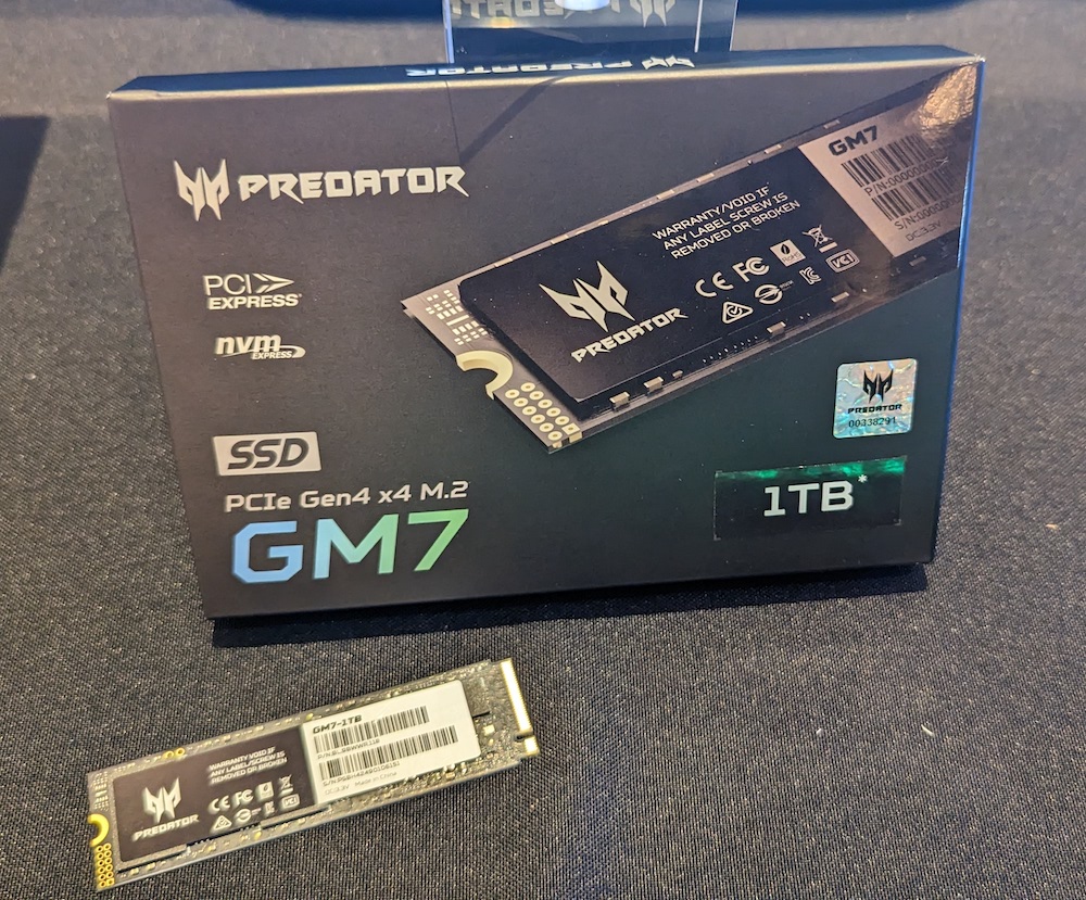 Predator Storage GM7 SSD box