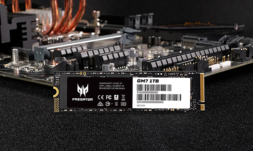 Predator GM7 PCIe NVMe M.2 SSD