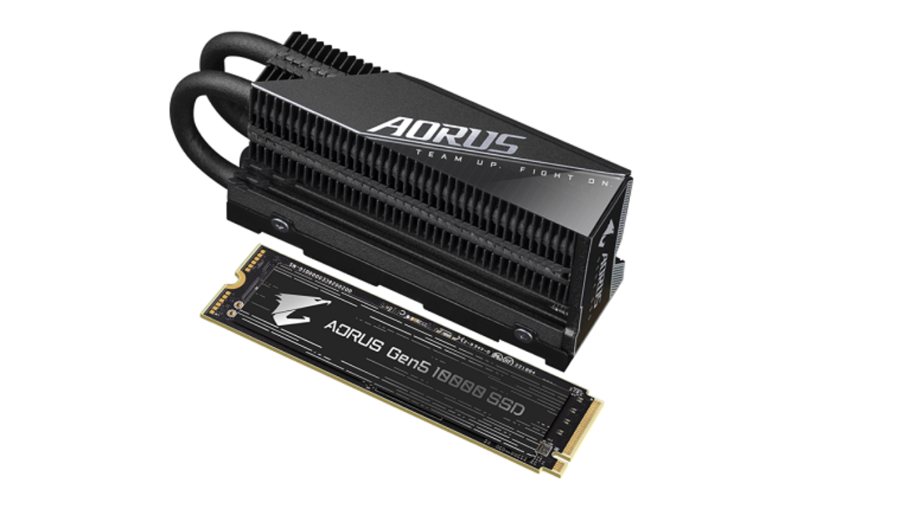 Análise do SSD GIGABYTE Aorus 10000 Gen5 