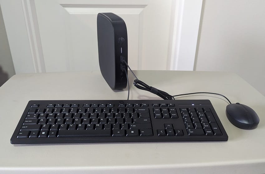 HP Elite t655 Tastatur und Maus