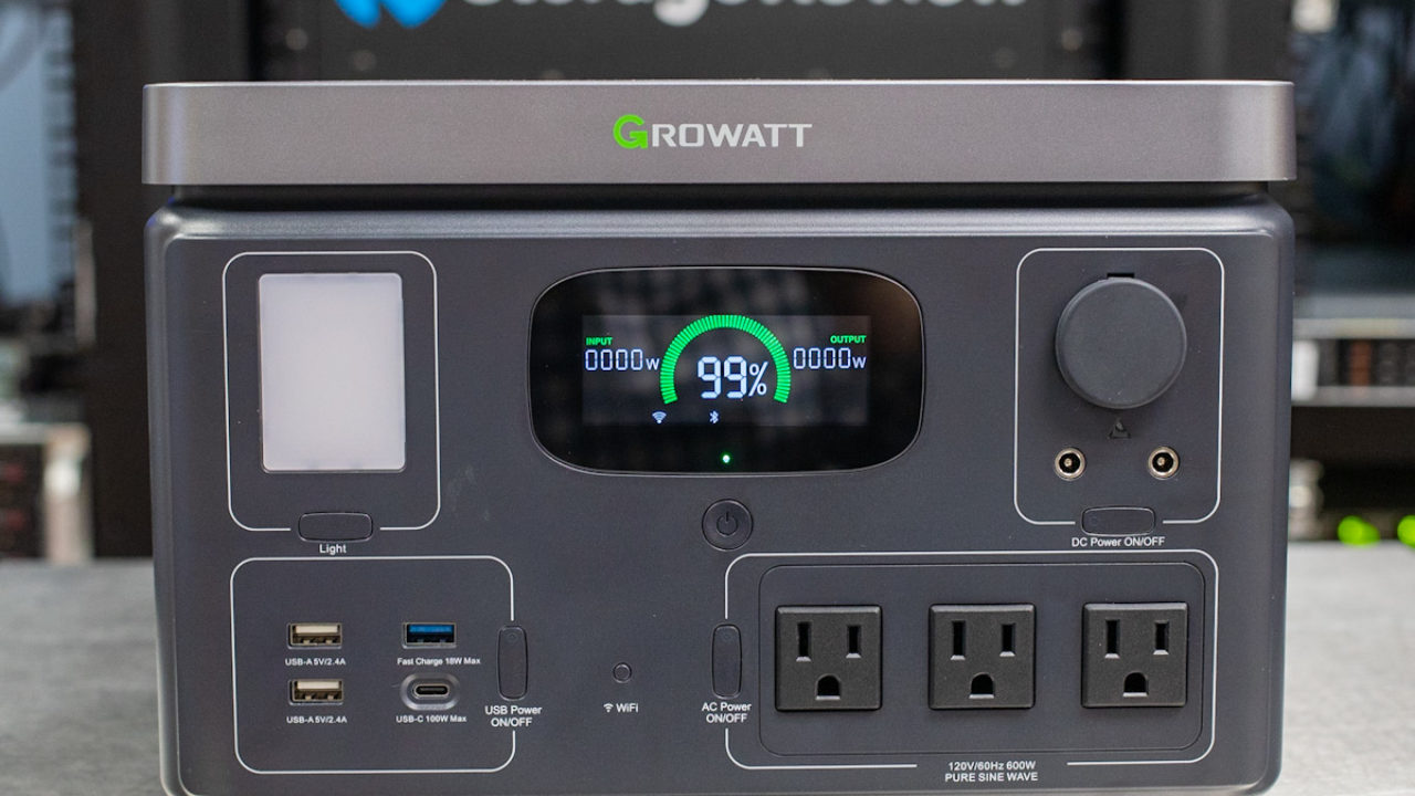 Growatt VITA 550 Portable Power Station Review 