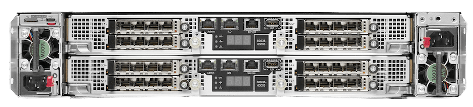 HPE Alletra Storage MP rear