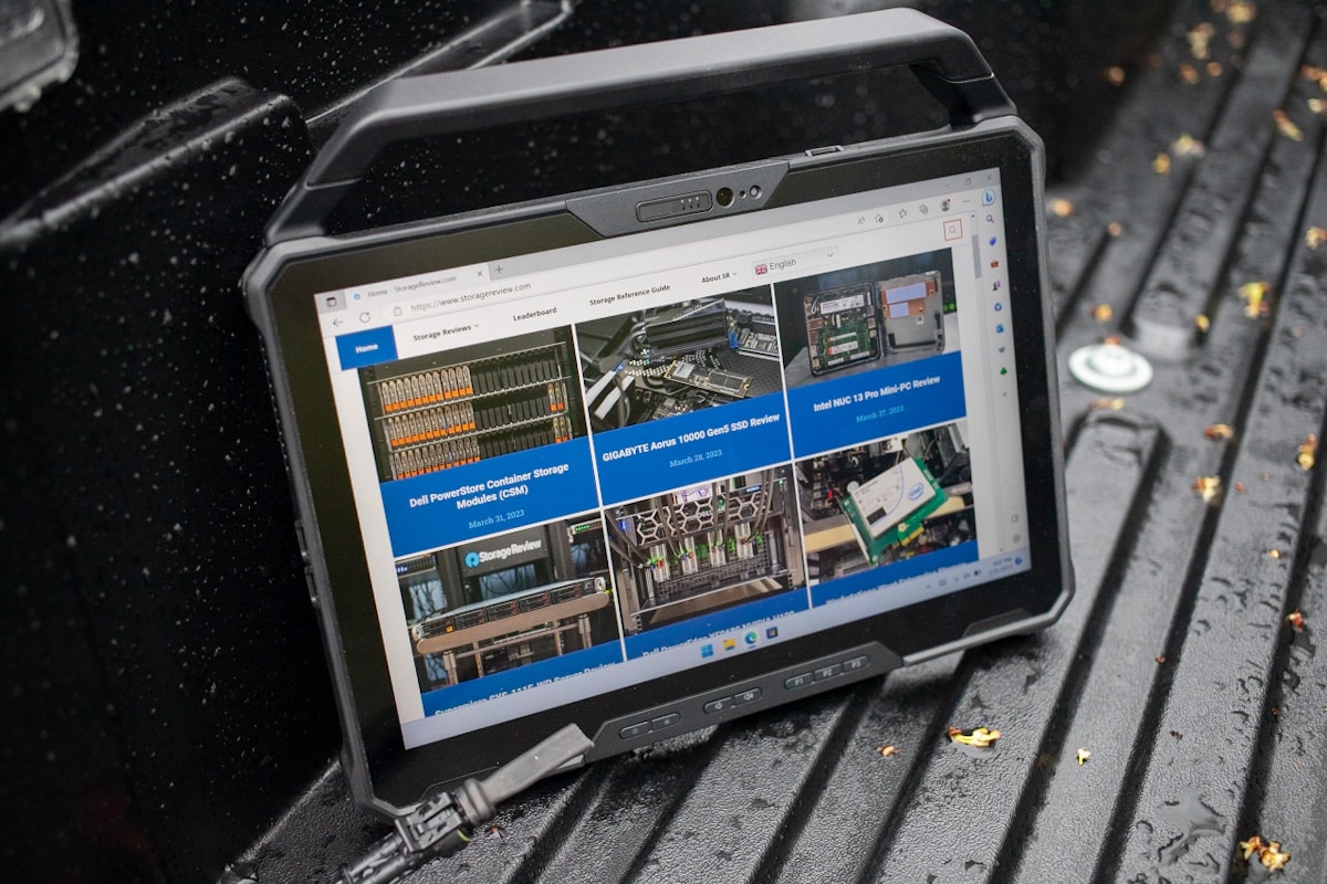 Scrupulous Erobring gåde Dell Latitude 7230 Rugged Extreme Tablet Review - StorageReview.com