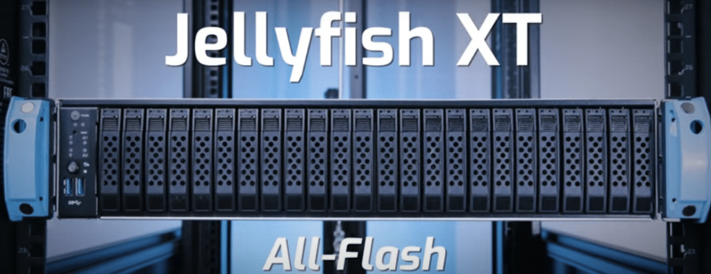 owc jellyfish xt in rack