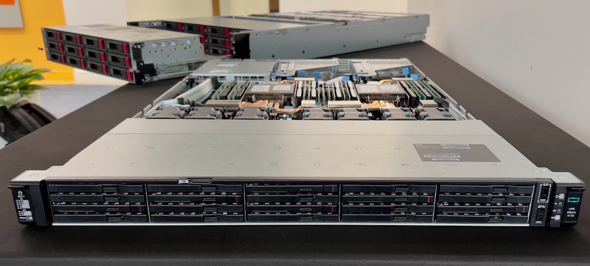 HPE Alletra 4110 with Kioxia CD7