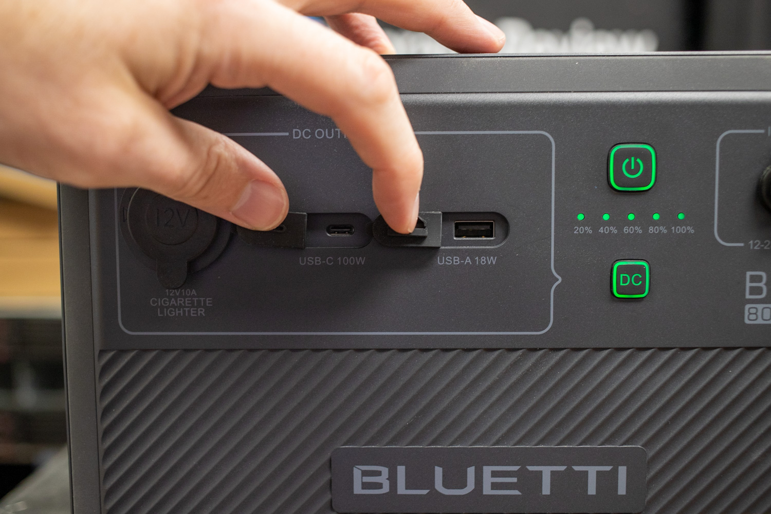 Bluetti B80 Expansion Battery Ports