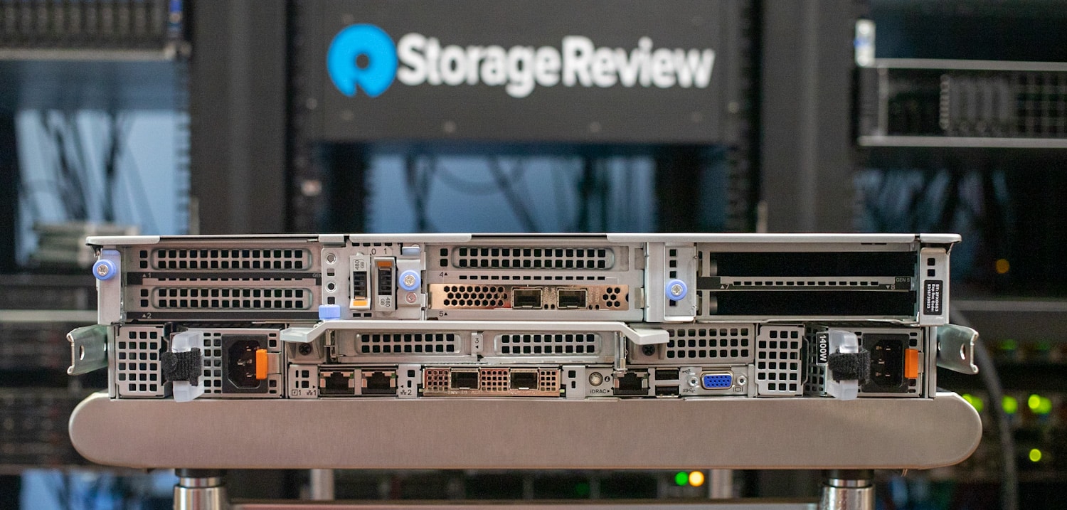 Ports arrière Dell PowerEdge R760