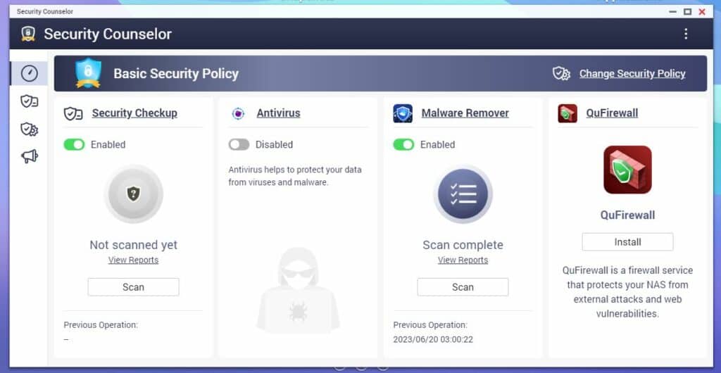 QNAP Security Security counselor