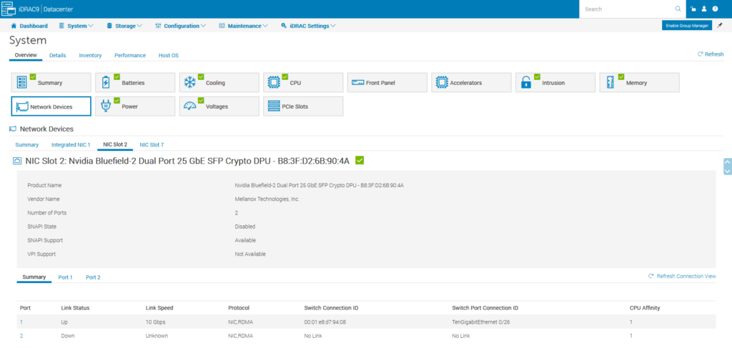 DPU Lifecycle Management with iDRAC