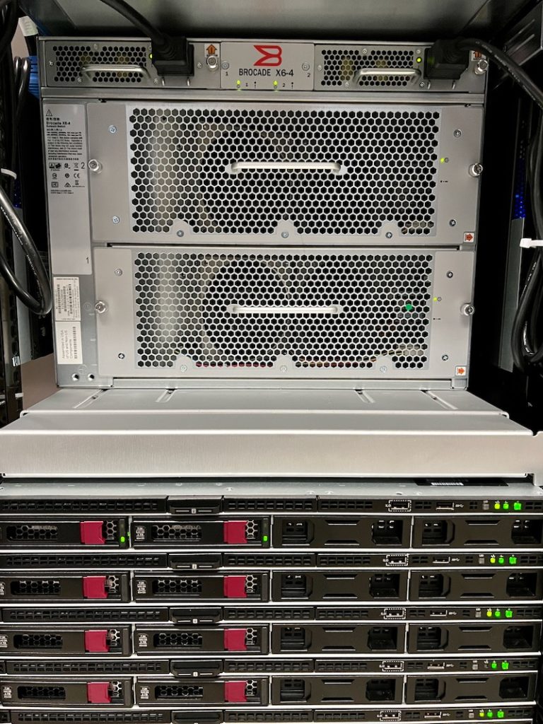 HPE GreenLake for Storage Fabric Management Test Cluster