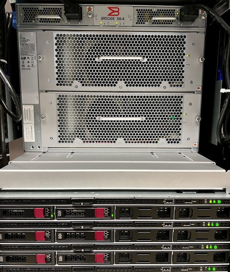 HPE GreenLake for Storage Fabric Management Test Cluster