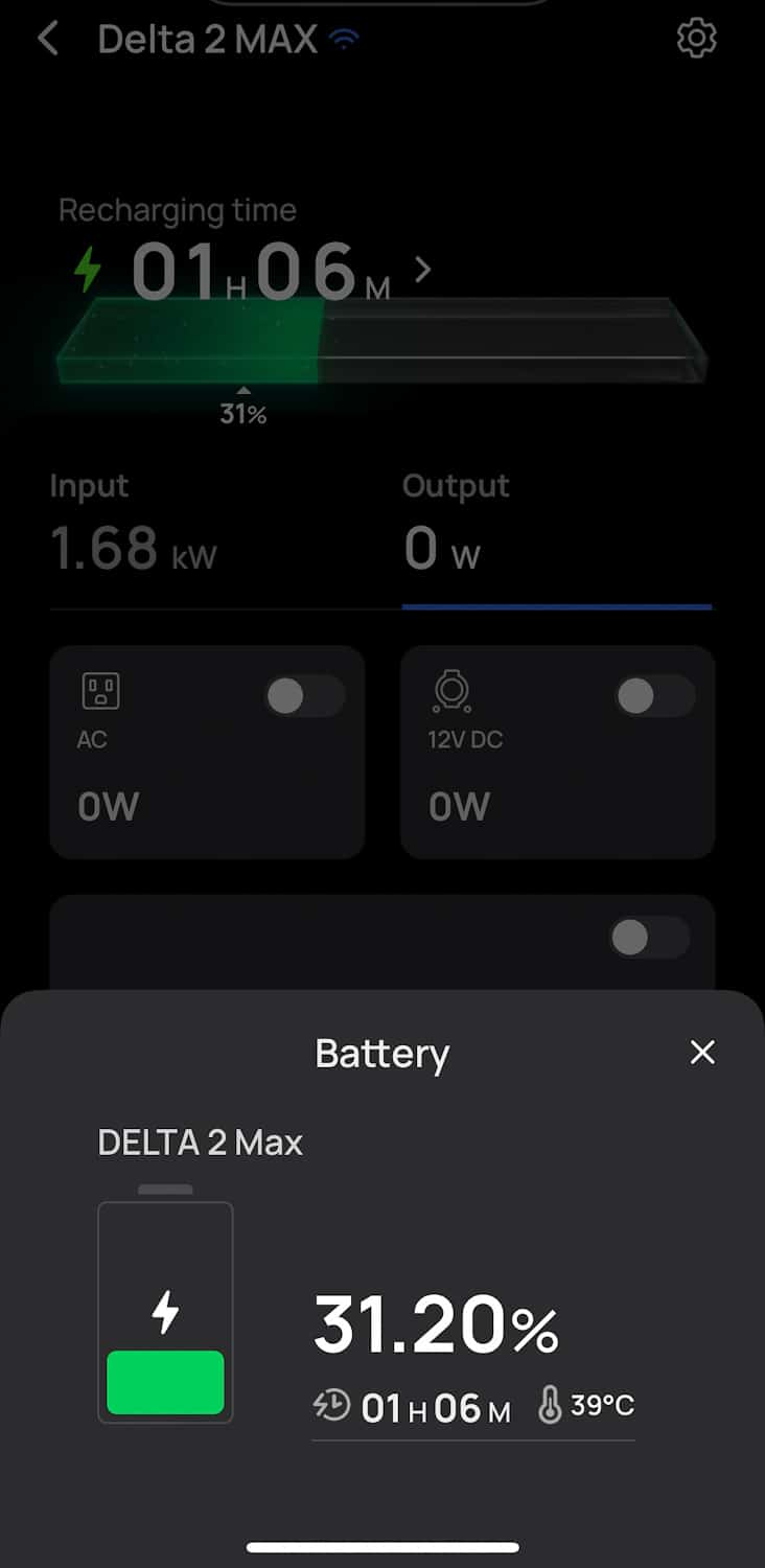 EcoFlow Delta 2 Max App