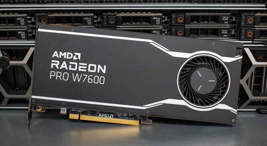 AMD Radeon W7600