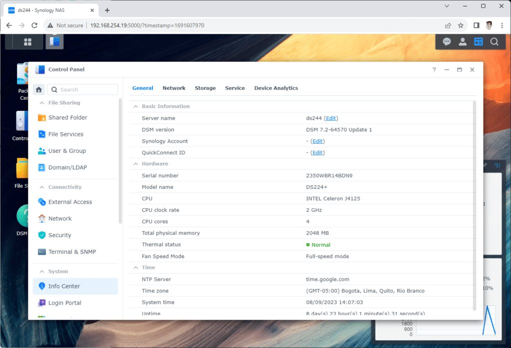 Acheter NAS 2 baies Synology DiskStation DS224+ (DS224+)