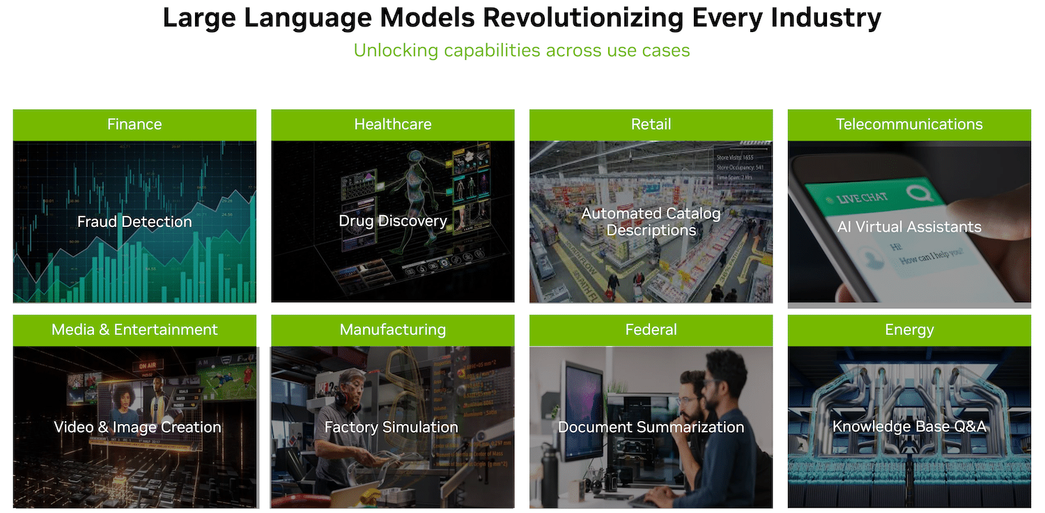 NVIDIA TensorRT-LLM - LLMs changing industry