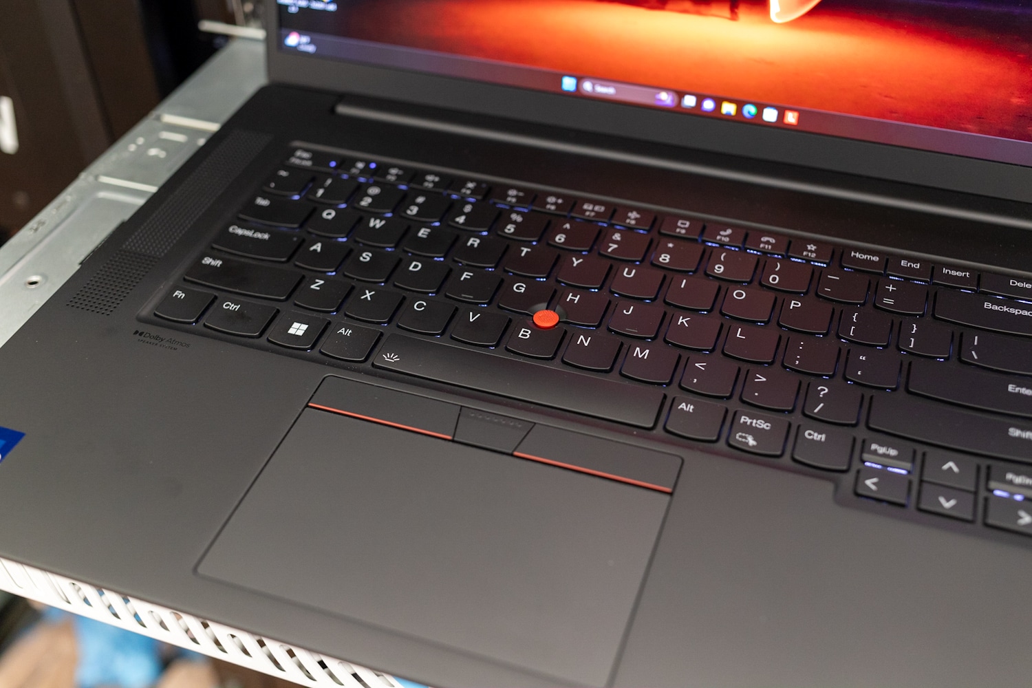 Lenovo ThinkPad P1 Gen 6 keyboard