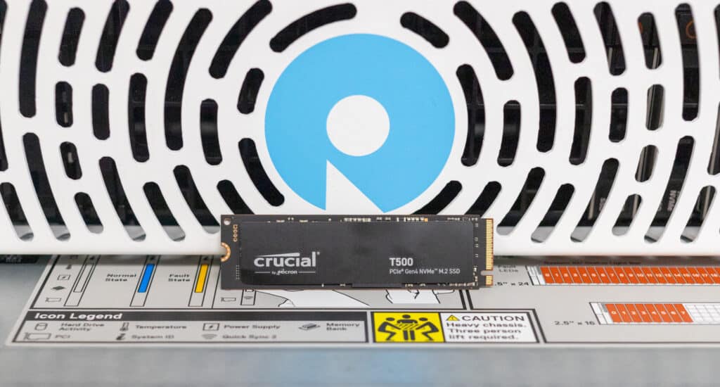 Crucial Technology Crucial T500 2TB PCIe Gen4 NVMe M.2 SSD With