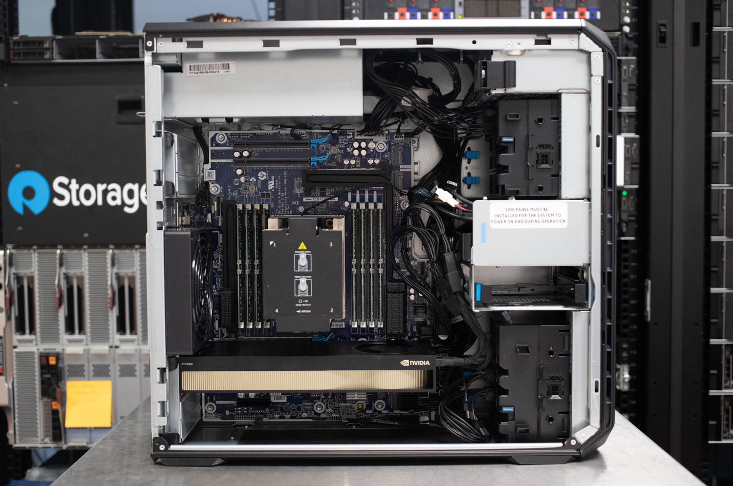 HP Z6 G5 A Workstation - Interior