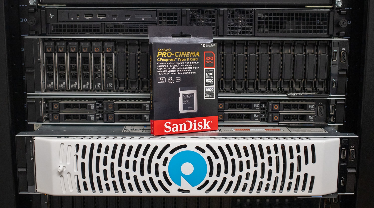 Pacote de cartão de memória SanDisk PRO-CINEMA CFexpress Tipo B