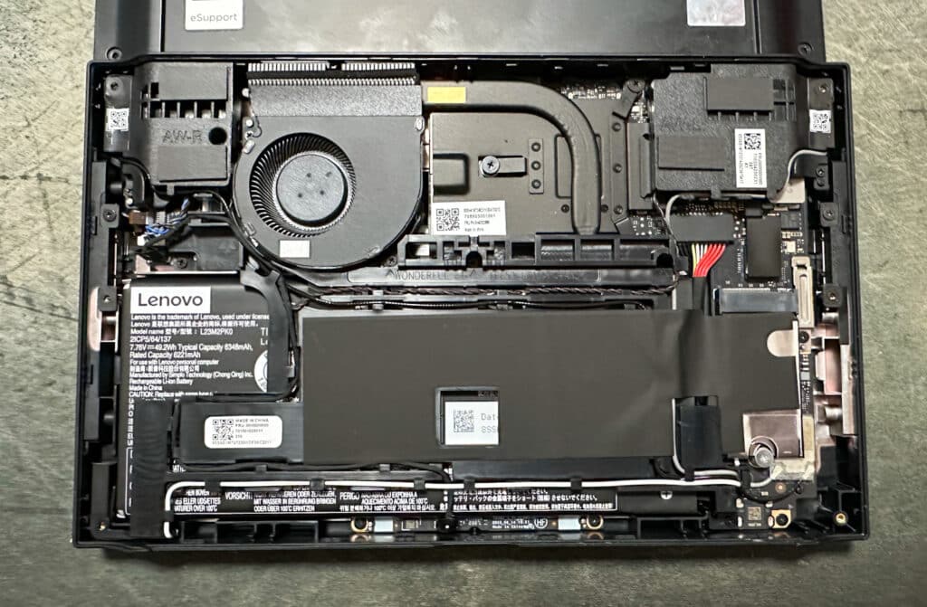 Lenovo Legion Go internals